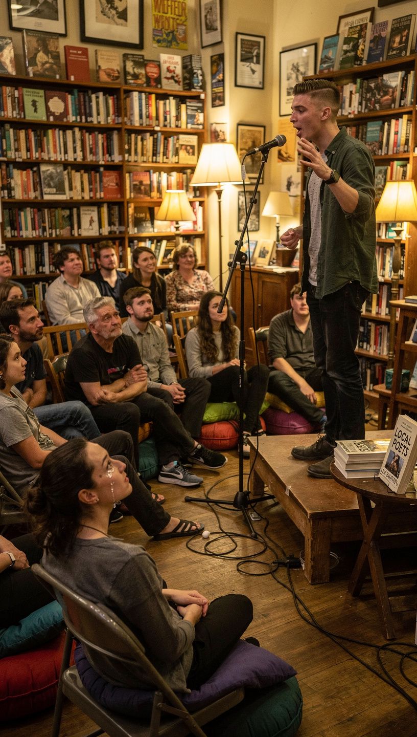 書店の外観と温かみのある雰囲気