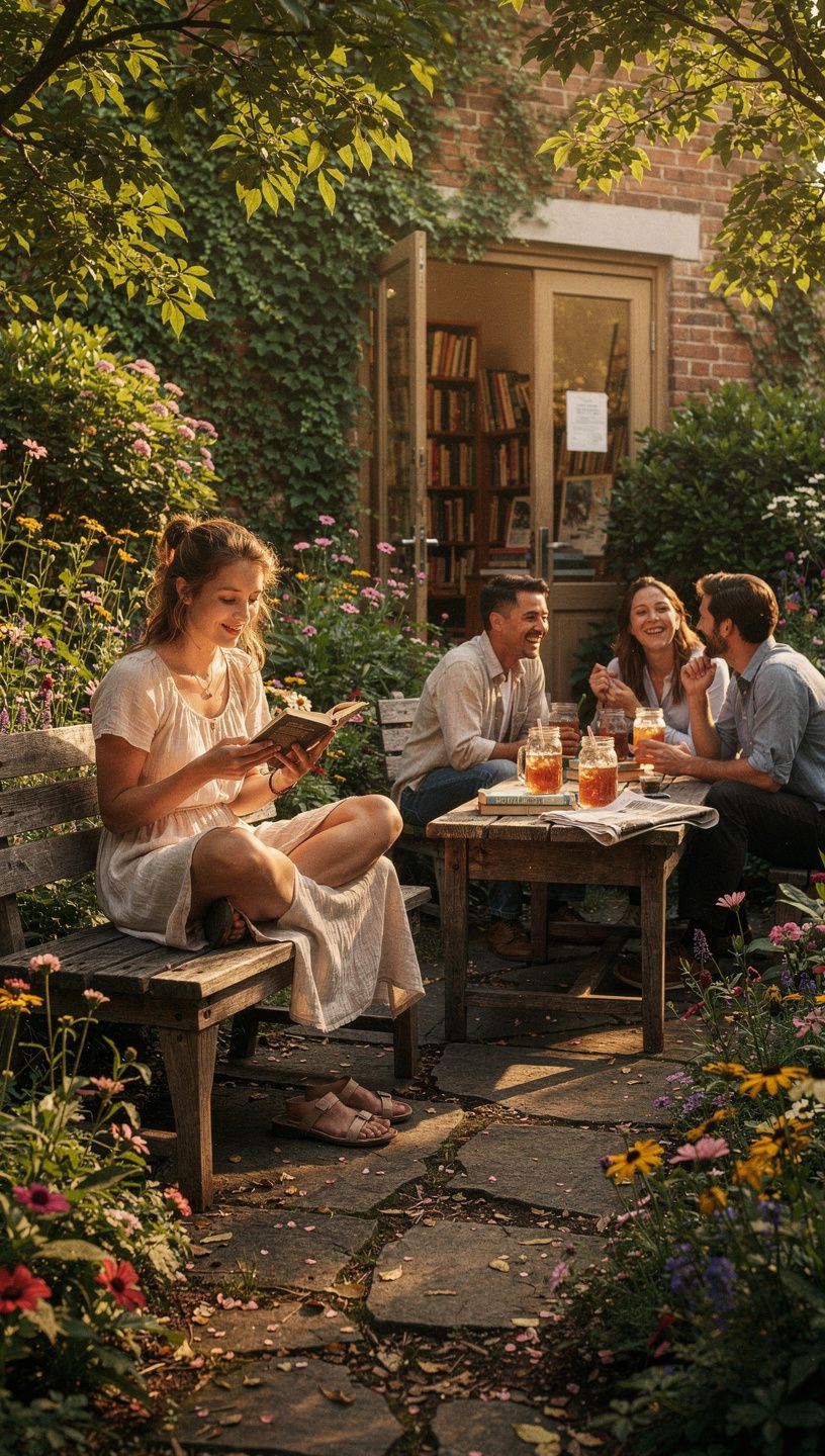 スタッフが選んだおすすめの書籍が展示されているコーナー