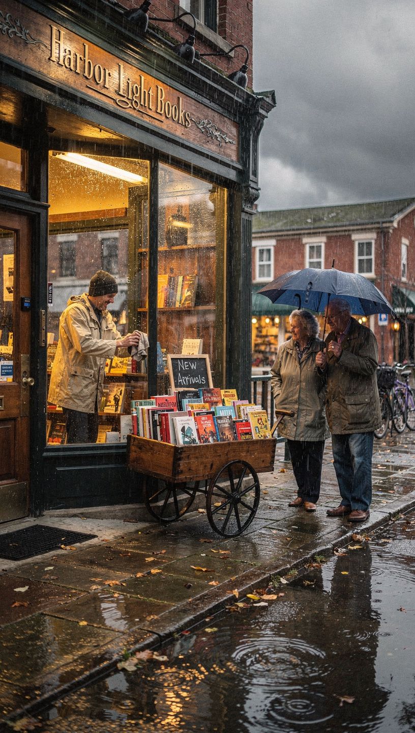 新入荷本の棚に並ぶ多様なジャンルの書籍